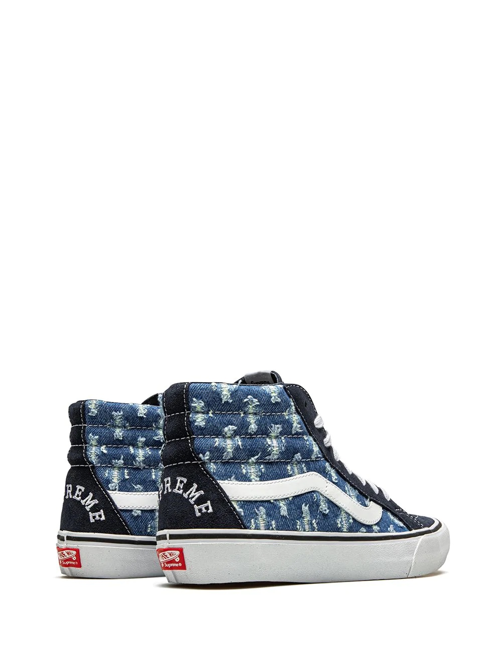 x Supreme Sk8-Hi "Hole Punch Denim - Blue" sneakers - 3