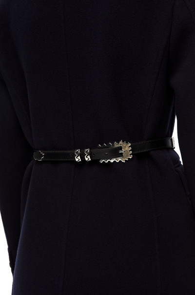 Loewe Thin belt in calfksin and metal outlook