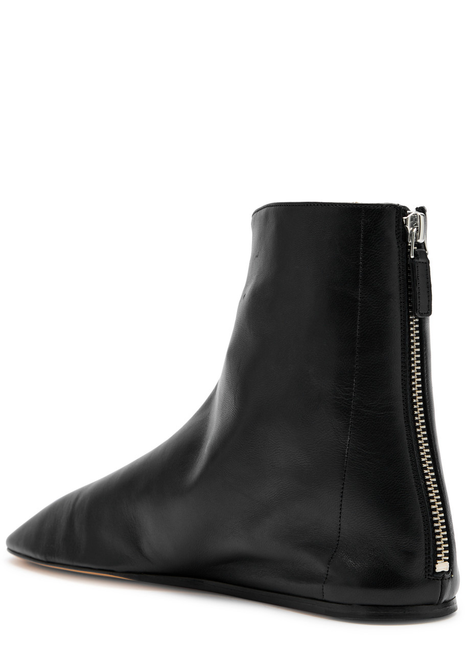 LE Monde Beryl Luna Leather Ankle Boots - 2