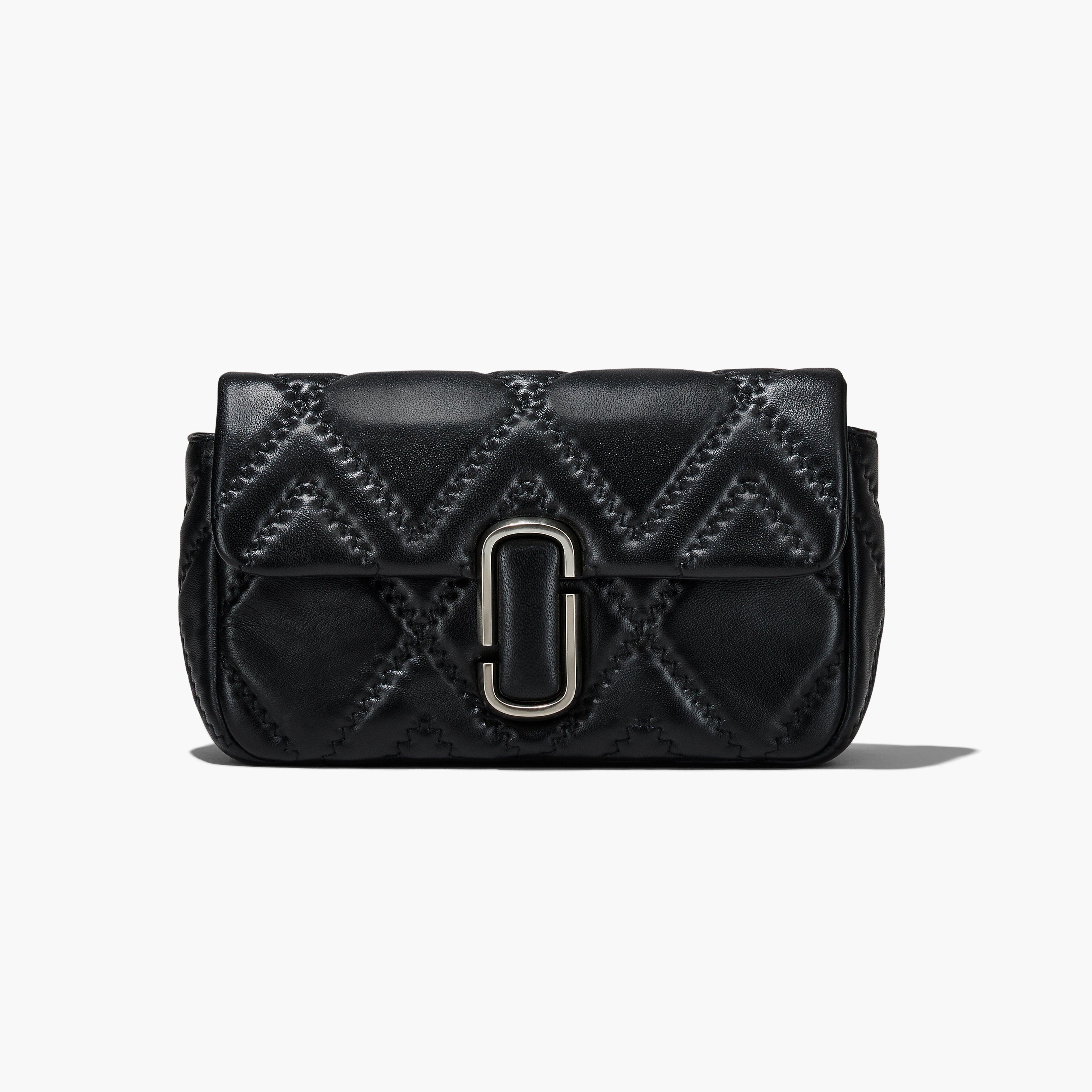 THE QUILTED LEATHER J MARC LARGE SHOULDER BAG - 7