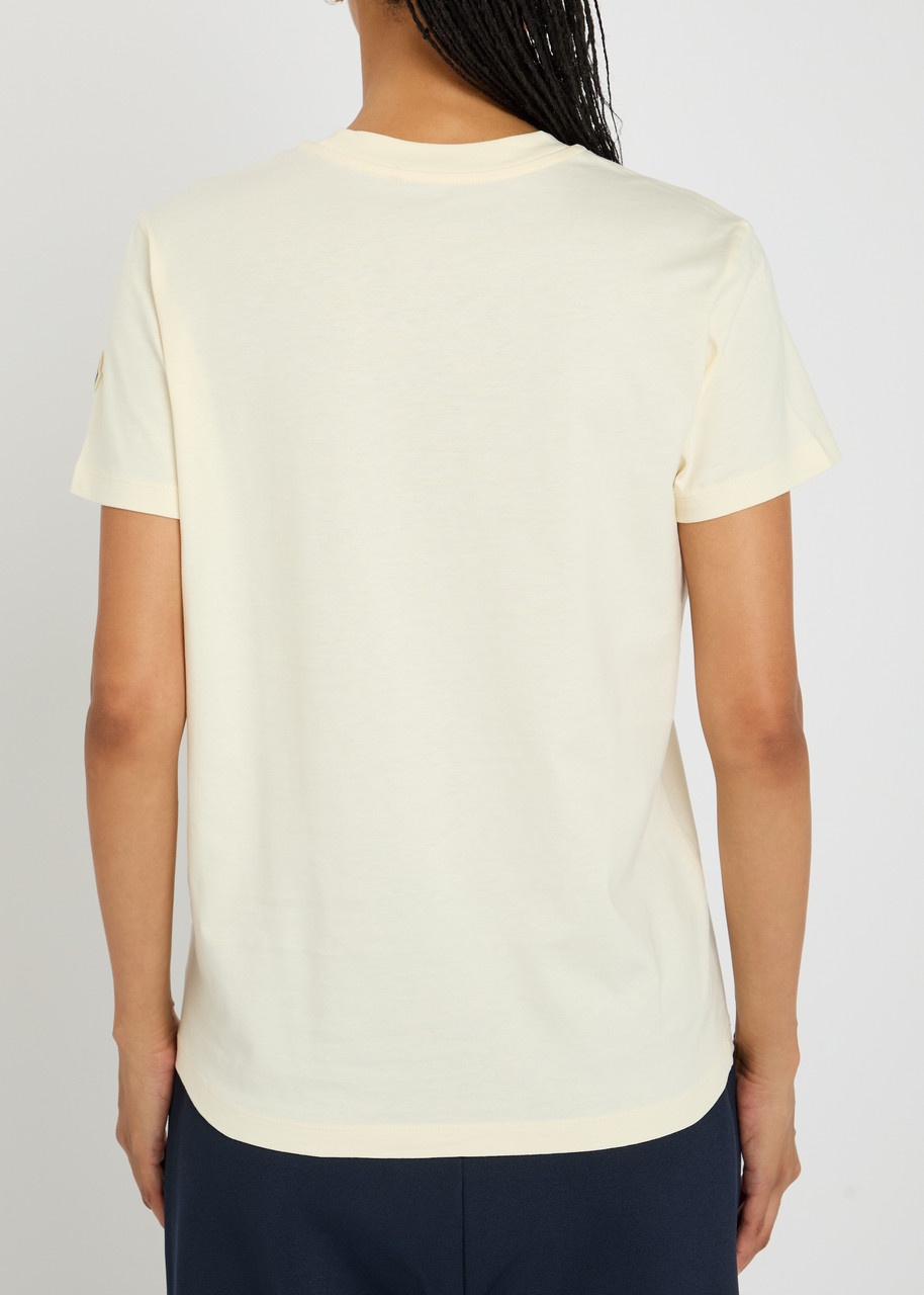 Moncler Logo-embroidered Cotton T-shirt - 3