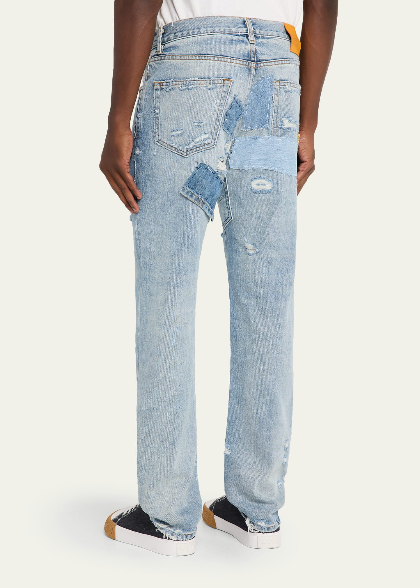 Men's Bowery Denim Patch Repair Jeans - 3