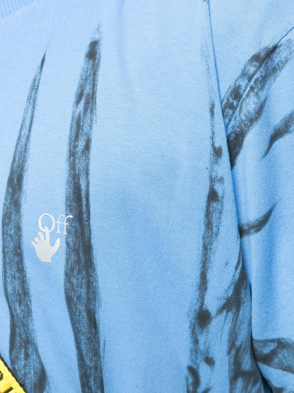 reflective Arrows tie-dye T-shirt - 5