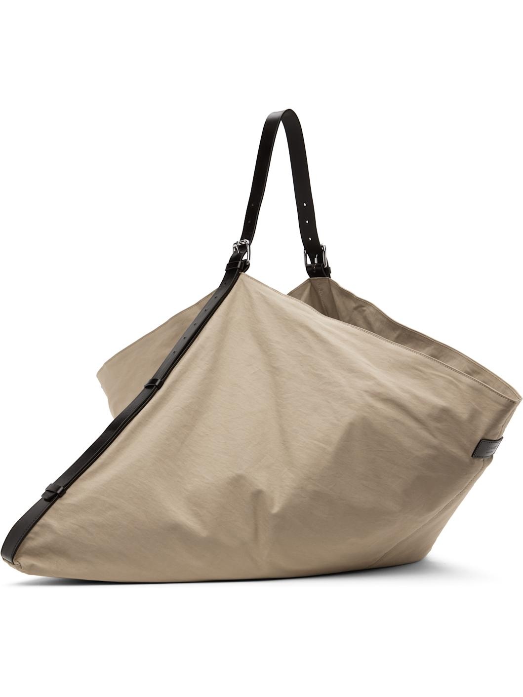 Taupe Flag Bag - 2