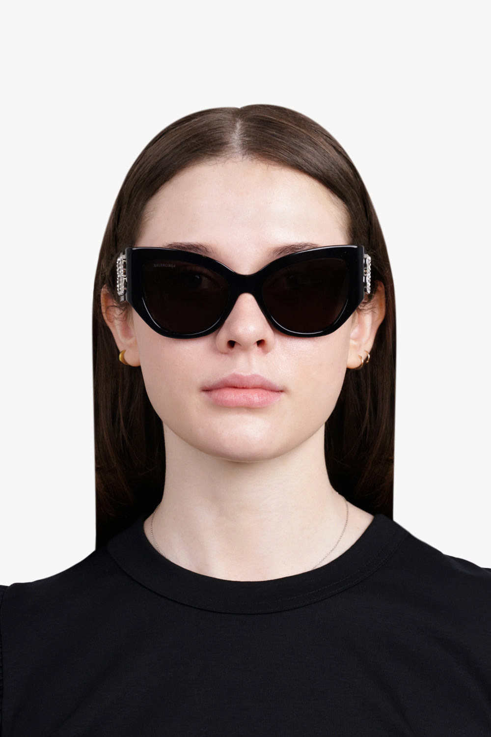 BB0322S ROUNDED SUNGLASSES | BLACK/GREY - 4