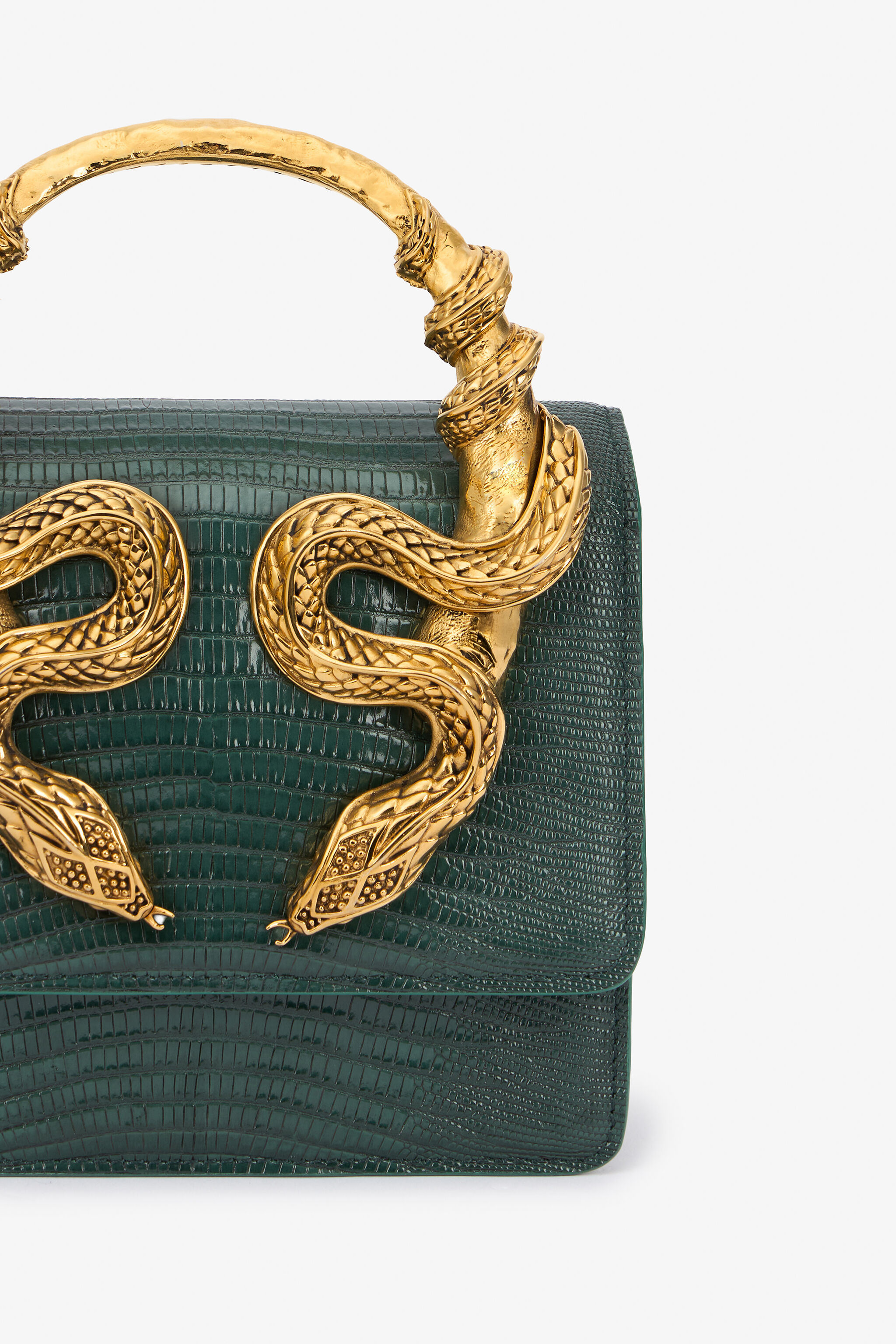 Green Bag With Snakes - 4
