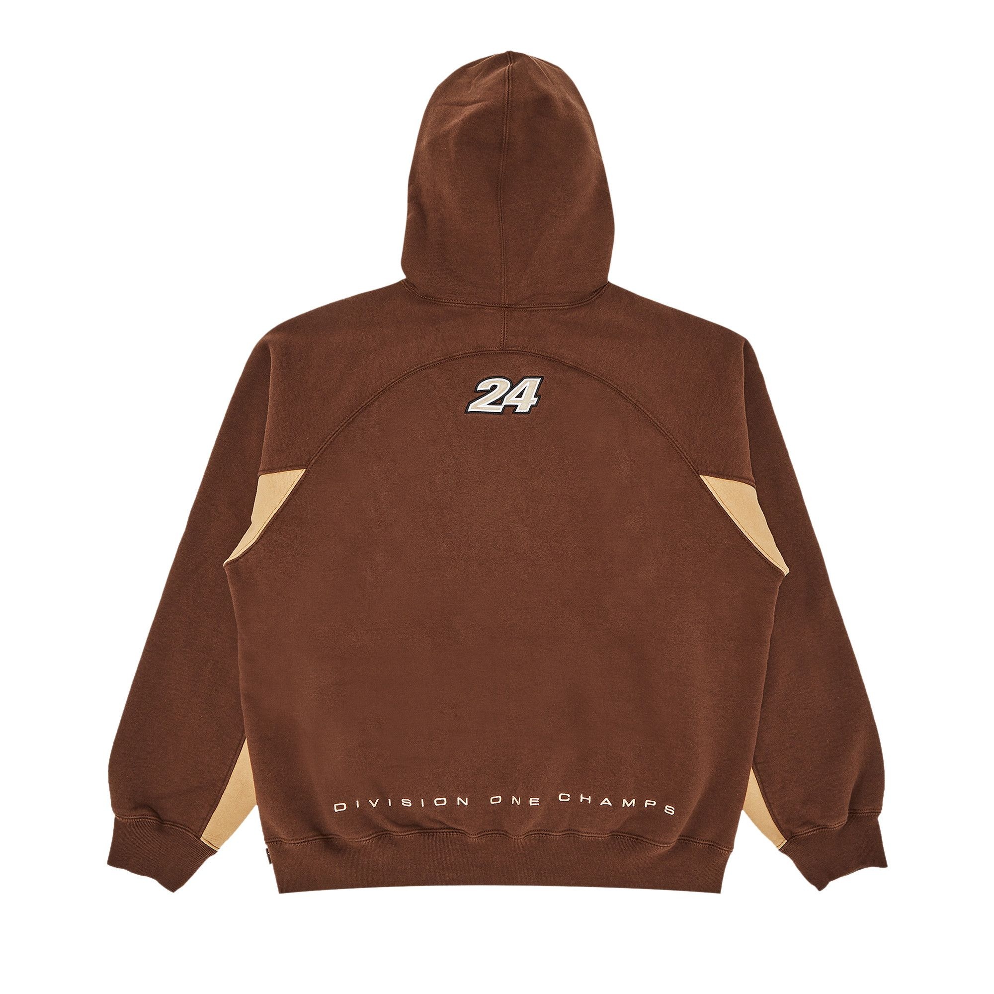 Supreme Division Hooded Sweatshirt 'Brown' - 2