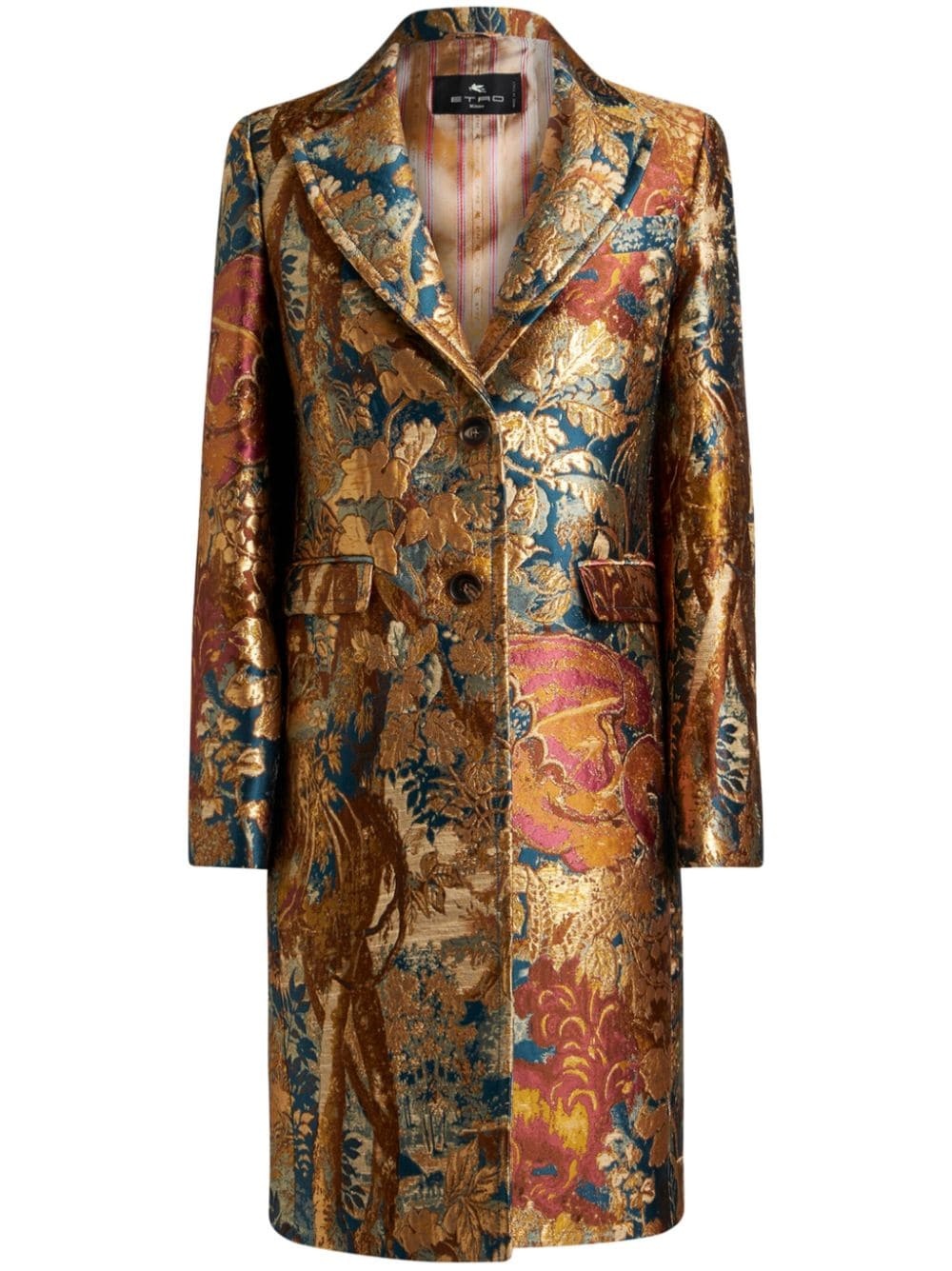 jacquard coat - 1