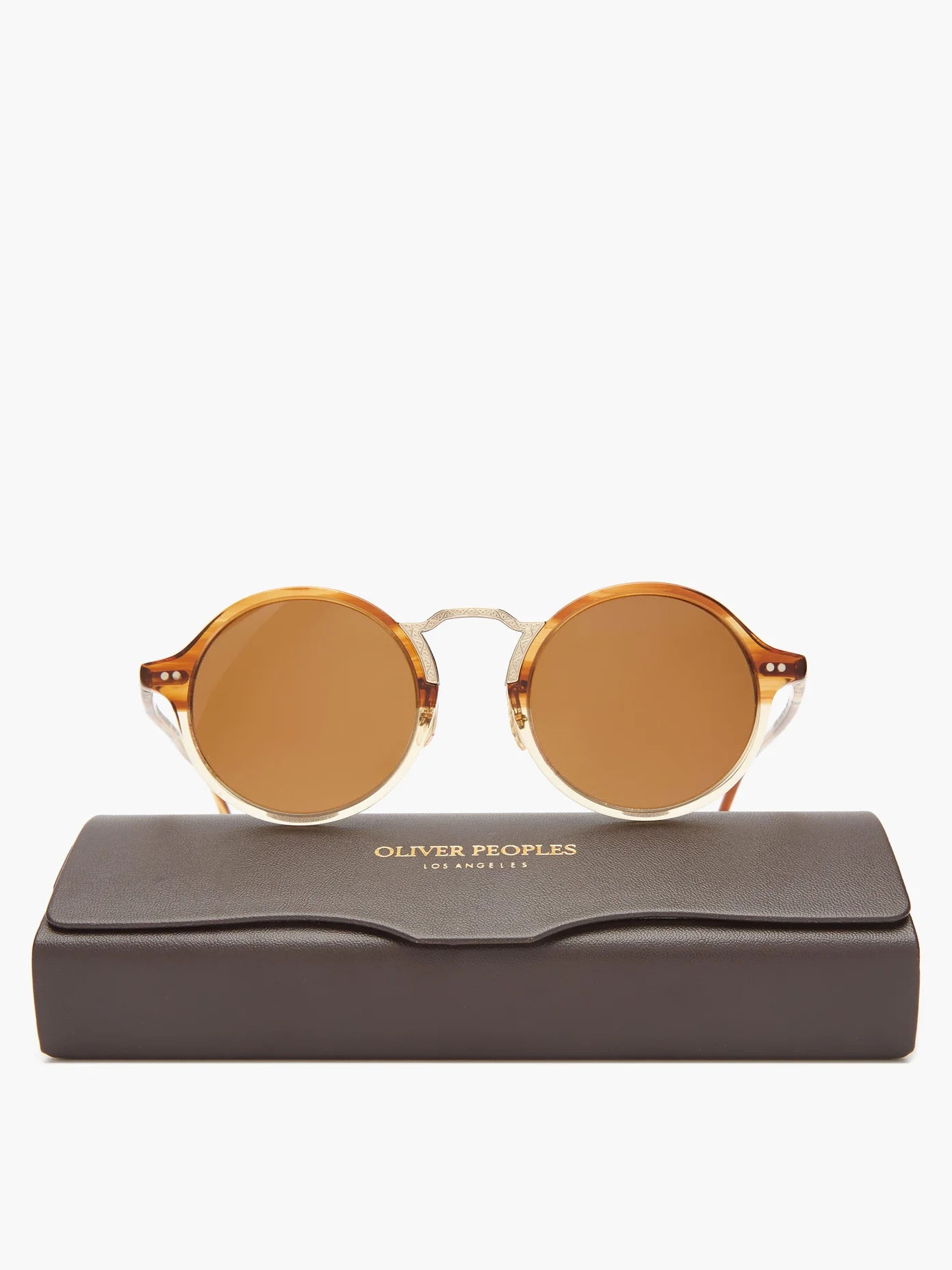 Kosa round tortoiseshell-acetate sunglasses - 5