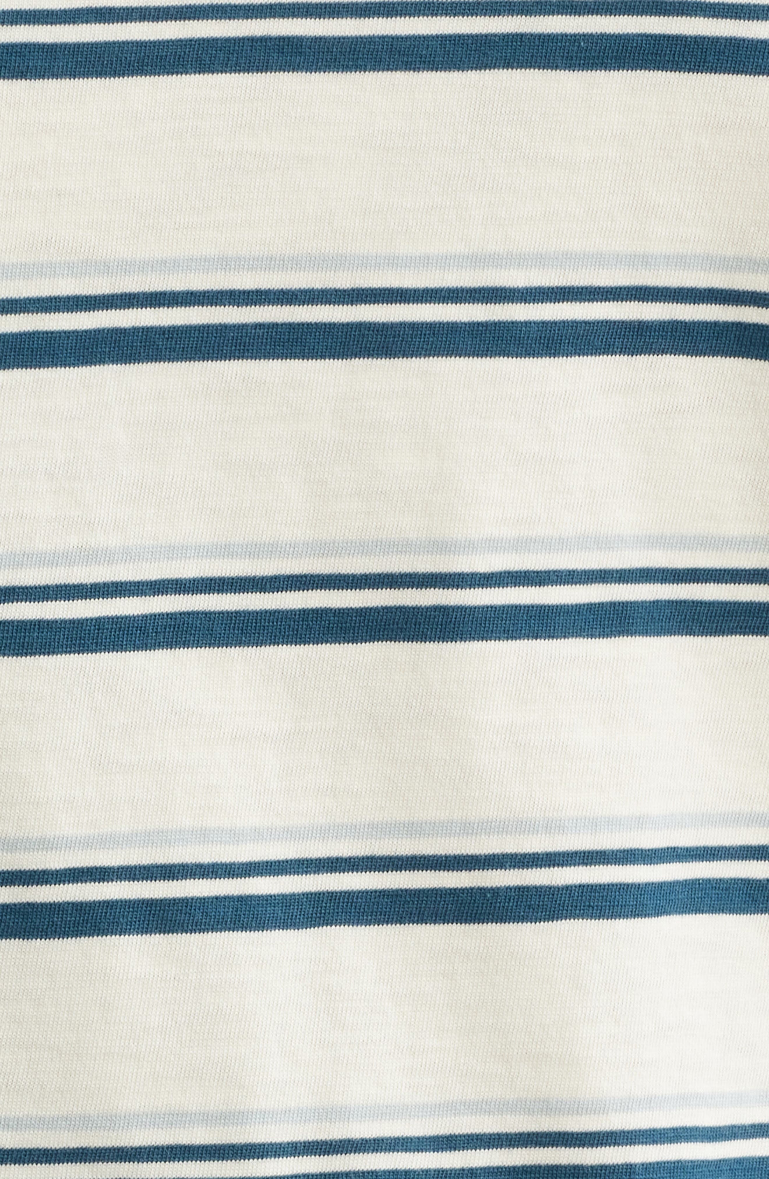 rag & bone The Slub Stripe T-Shirt in Ivblm at Nordstrom - 5
