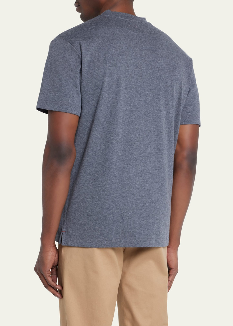 Loro Piana Men's Jersey Cotton Crewneck T-Shirt outlook