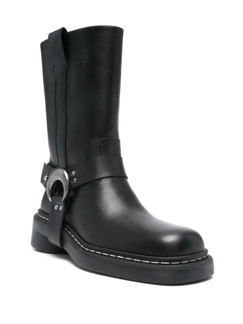 Crescent Moon-plaque boots - 2