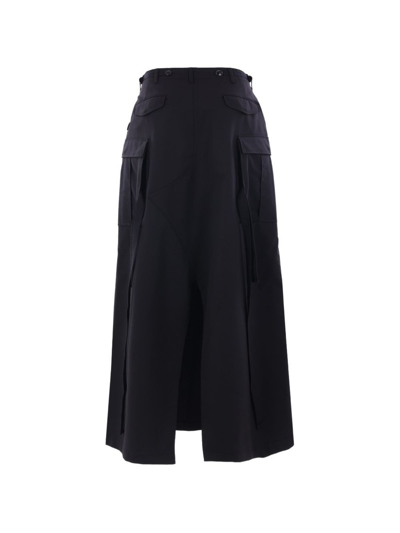 Junya Watanabe flap-pocket skirt outlook
