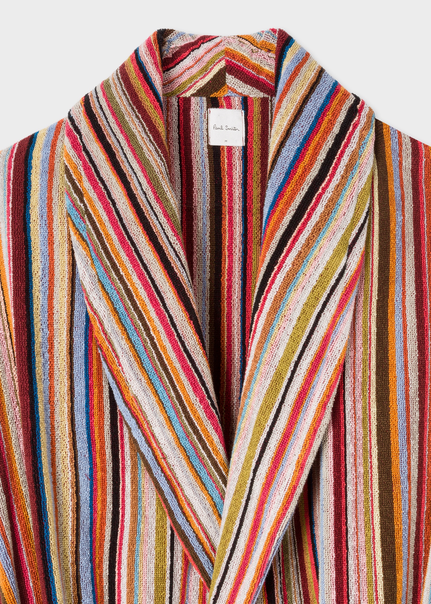 'Signature Stripe' Cotton Dressing Gown - 3