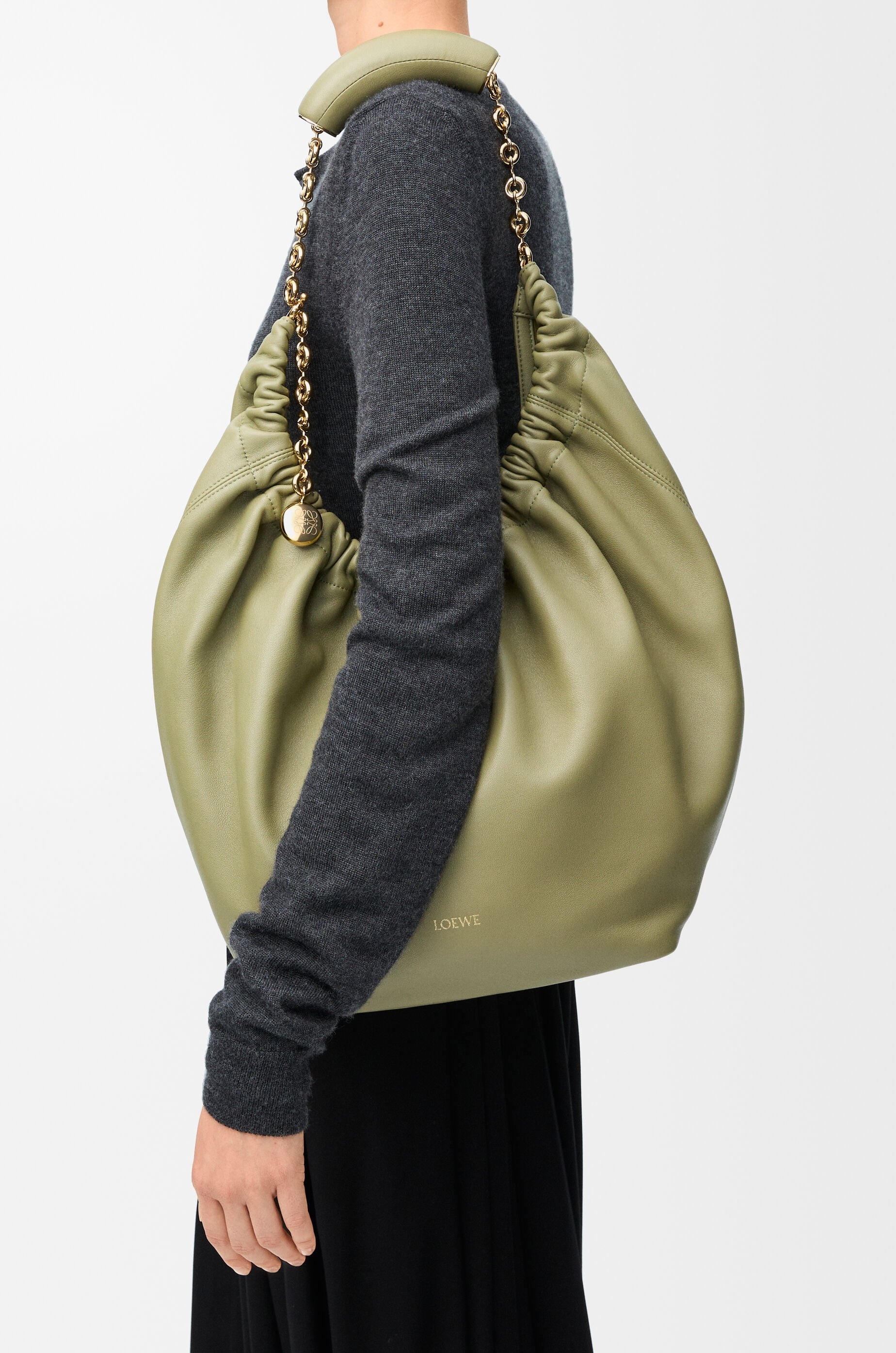 Medium Squeeze bag in mellow nappa lambskin - 3