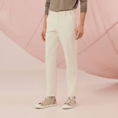 Hermès Saint Germain pants with colorful Clou de Selle details outlook