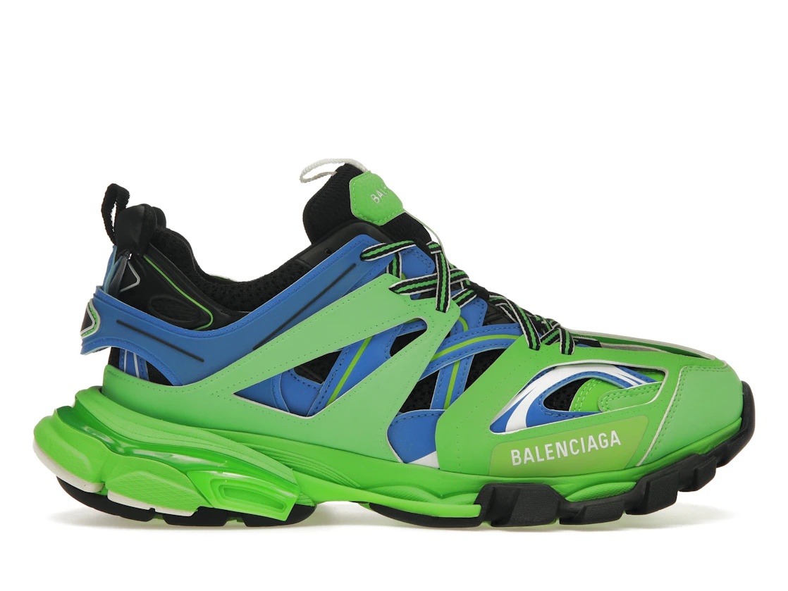 Balenciaga Track Trainers Green Blue - 1