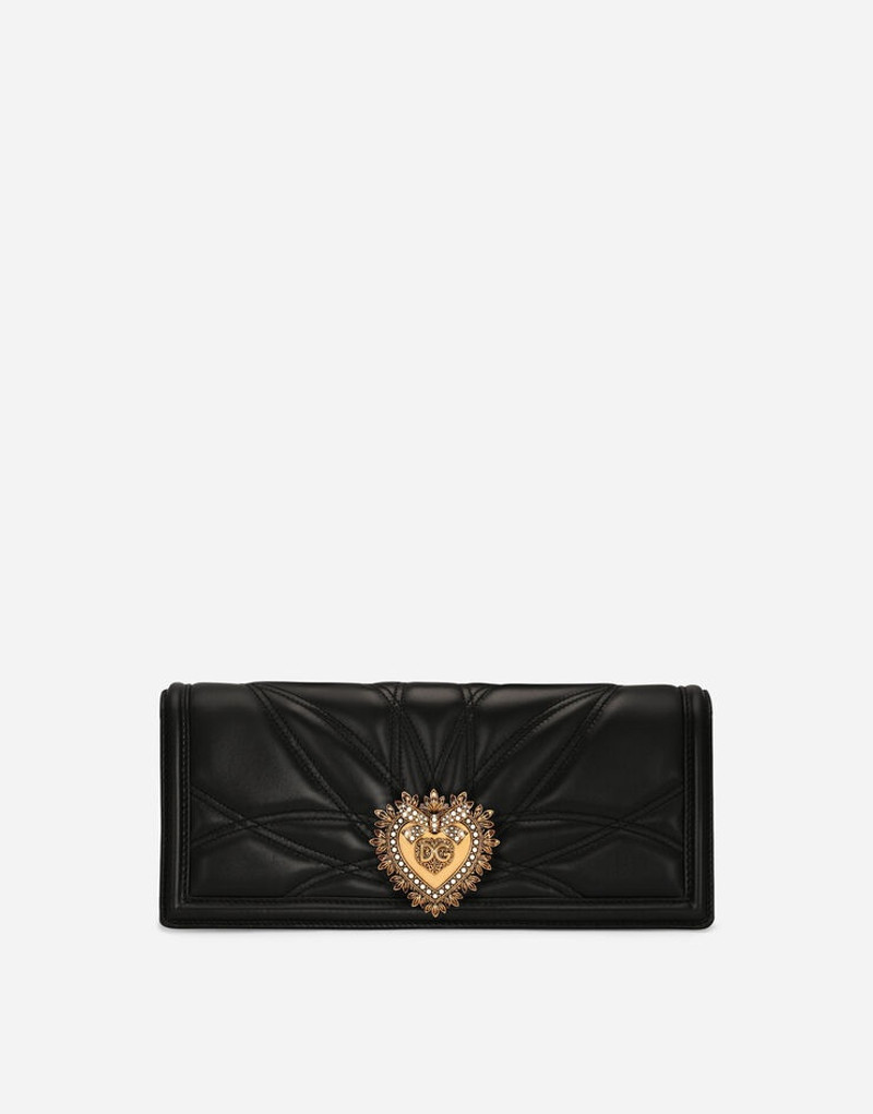 Quilted nappa leather Devotion baguette bag 1