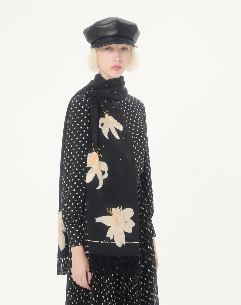 Valentino APRES L'HIVER LILIUM SILK SCARF outlook