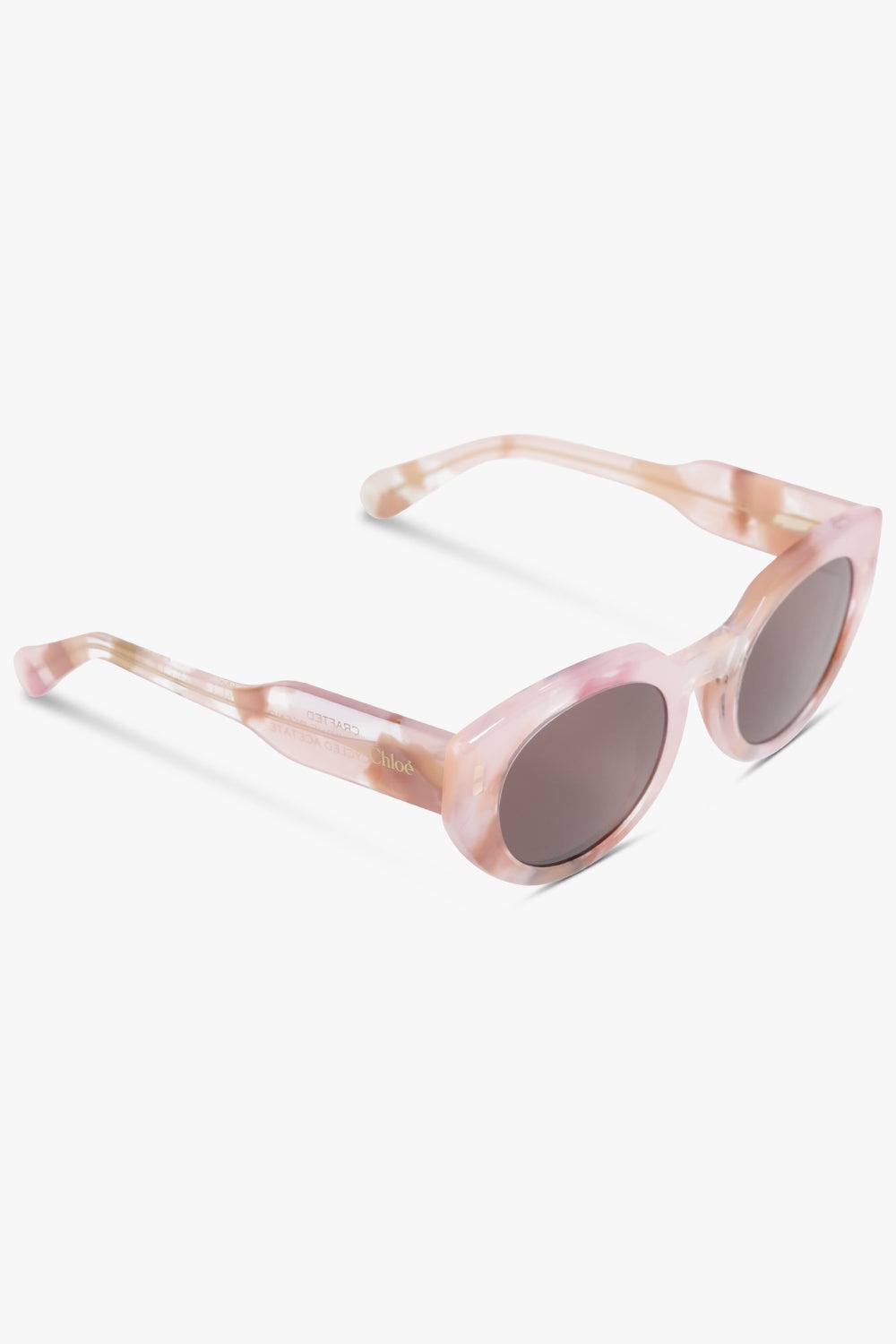 CHO311S ROUNDED SUNGLASSES | PINK/BLACK - 2