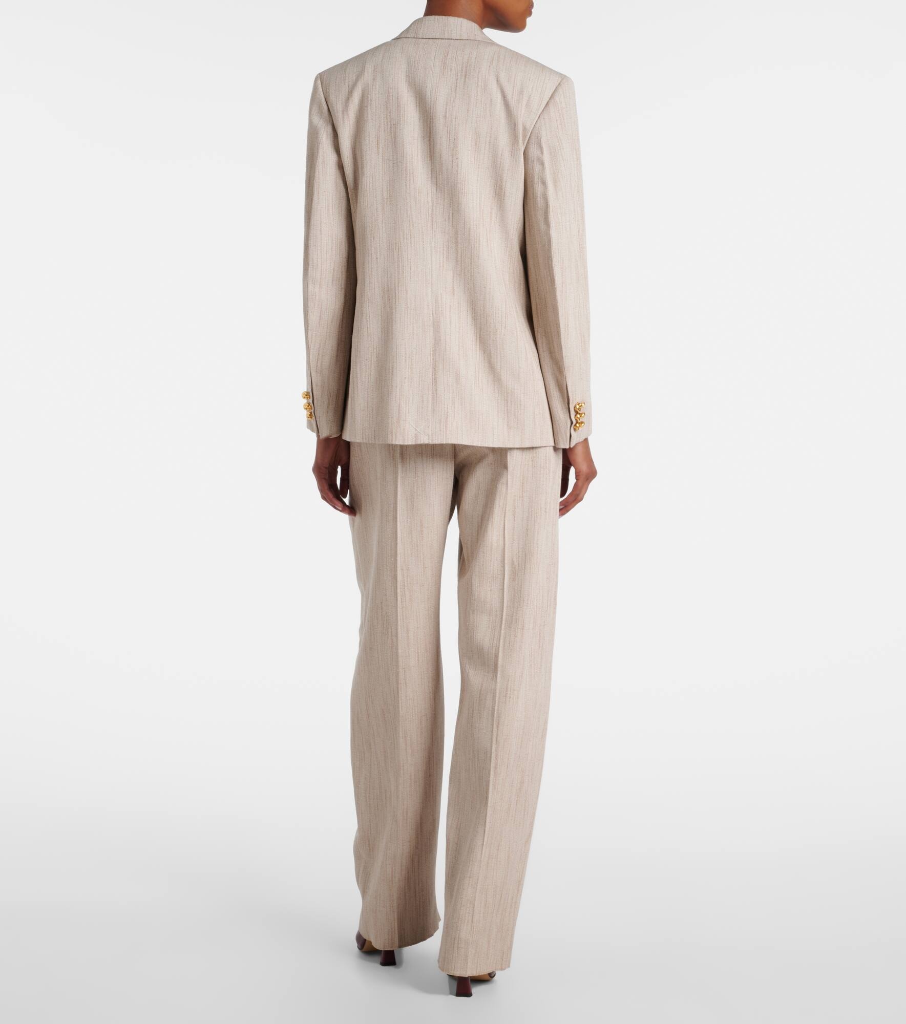 Knot single-breasted blazer - 3