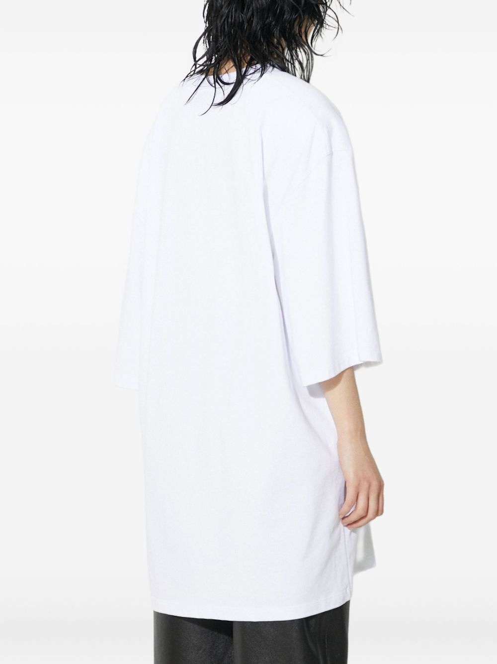 text-print T-shirt - 4