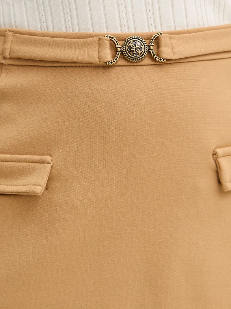 belted pocket mini skirt 4