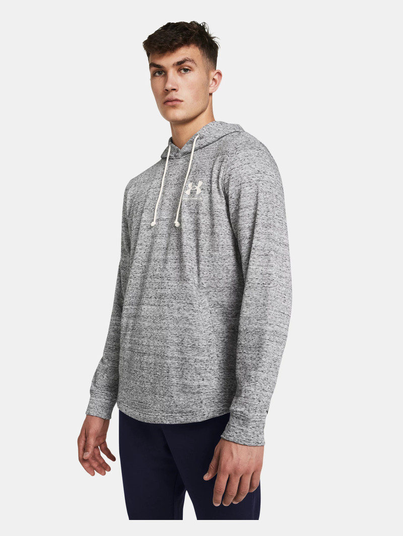 Under Armour 남자의 UA 라이벌 테리 Hoodie outlook