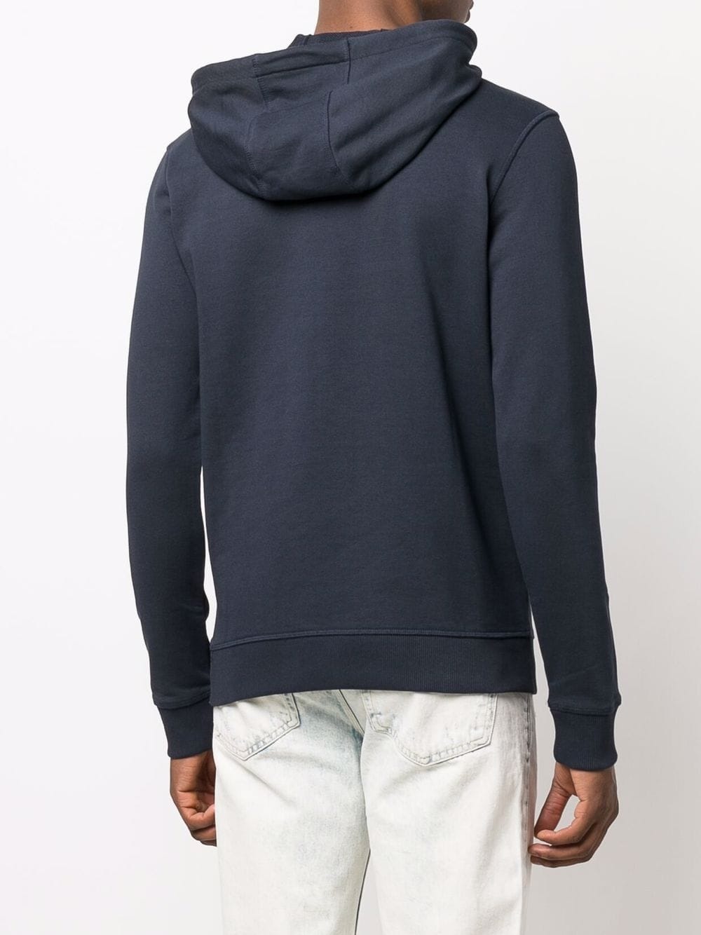 logo-patch detail hoodie - 4