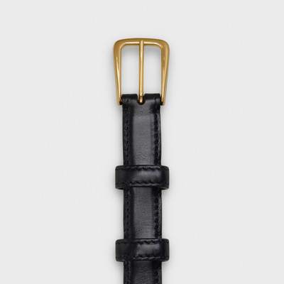 CELINE ELEGANT BELT WITH RECTANGULAR BUCKLE  IN  SMOOTH CALFSKIN outlook