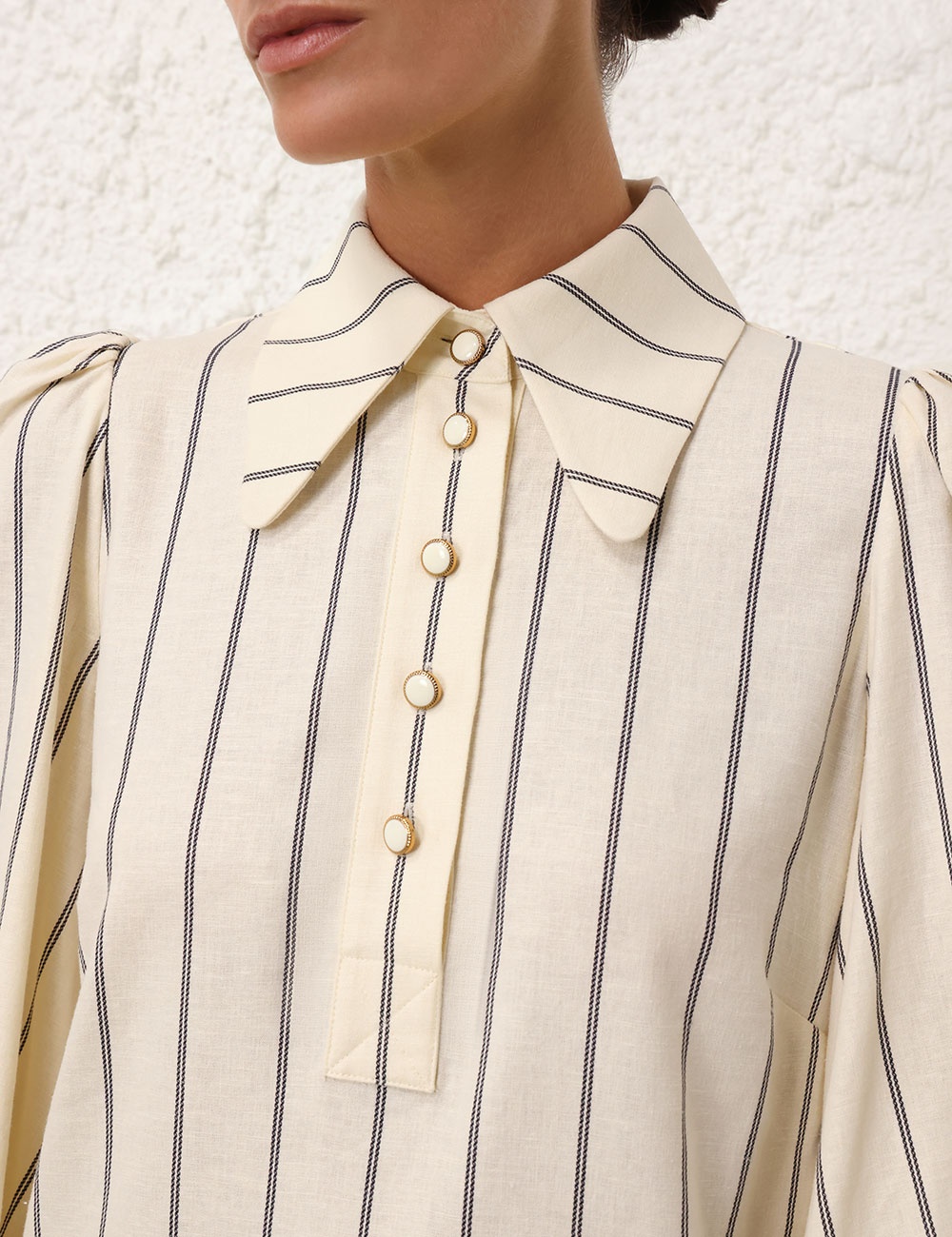 Zimmermann NATURA STRIPE TUNIC DRESS | REVERSIBLE