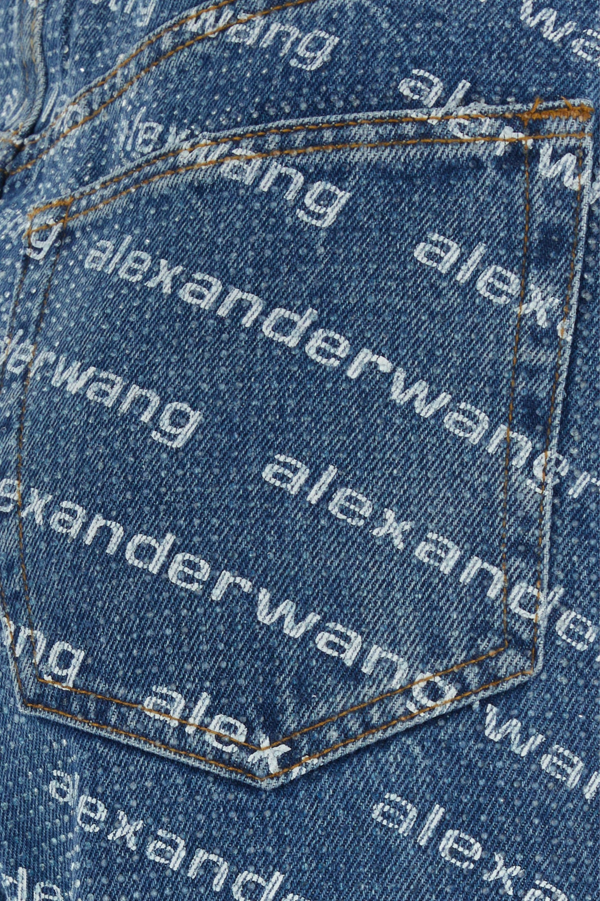 Printed denim jeans - 3