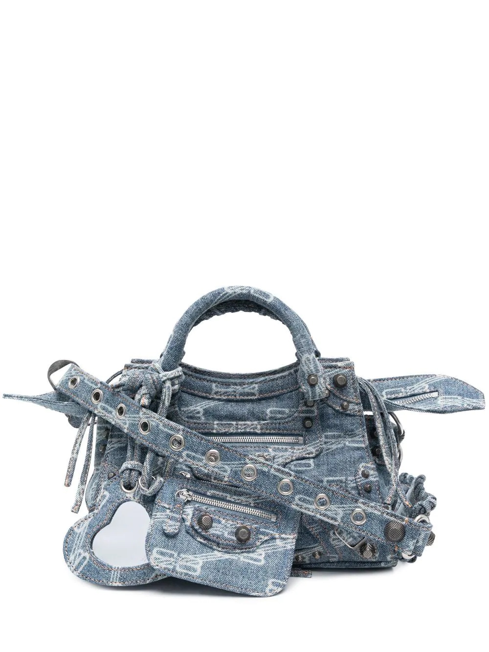 Neo Cagole denim tote bag - 1