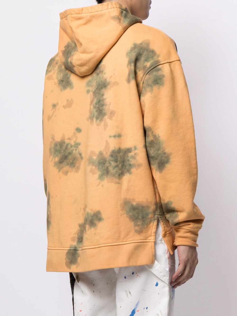 tie-dye cotton hoodie - 4