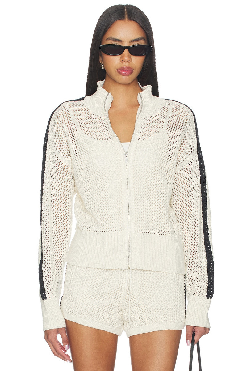 Open Stitch Track Jacket 1