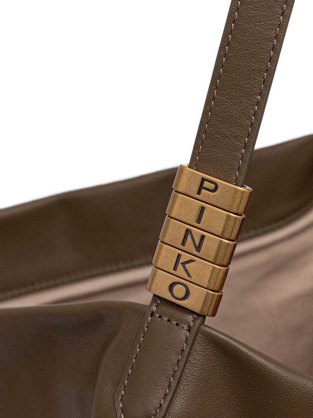 large leather shoulder bag - 4