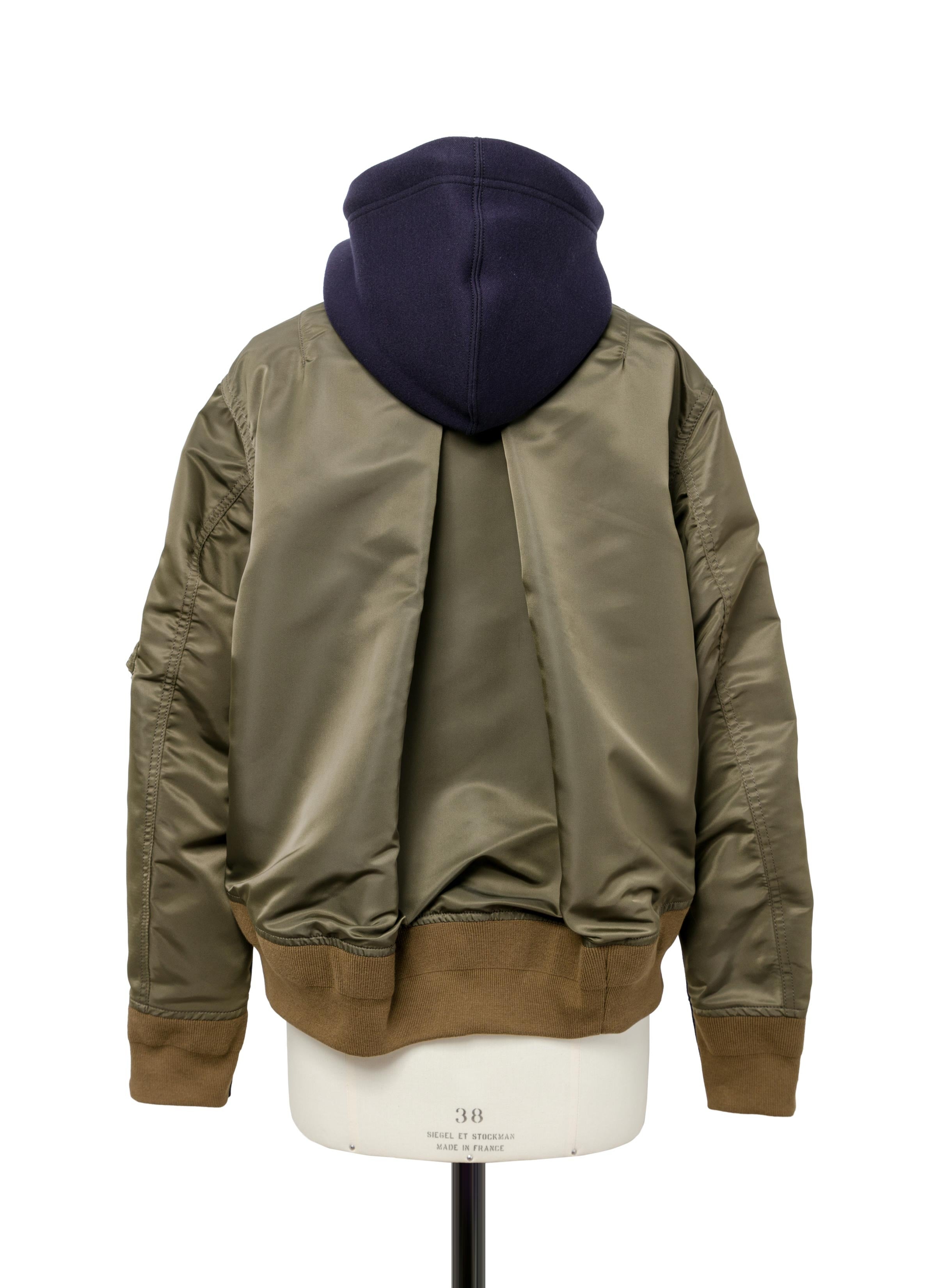 Sponge x Nylon Twill Hoodie - 4