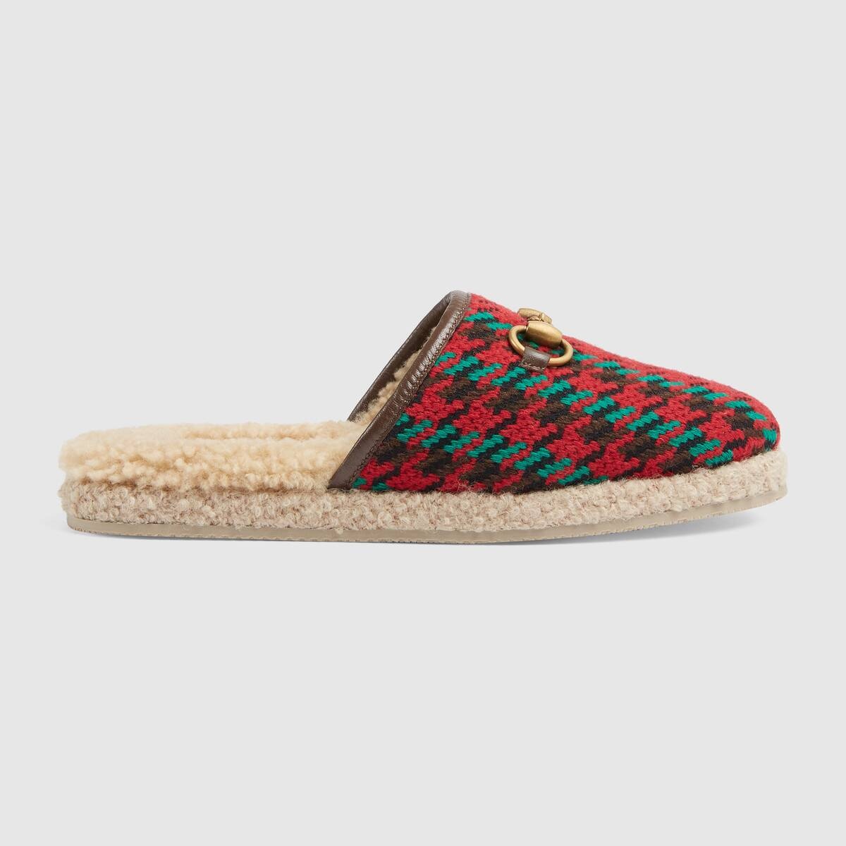 Women's Houndstooth slipper - 1