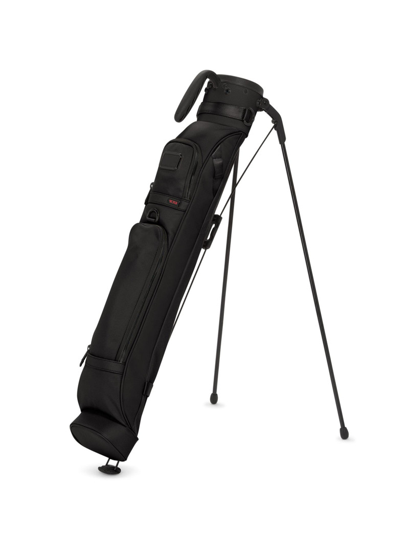 Alpha Nylon Golf Range Bag - Black 4