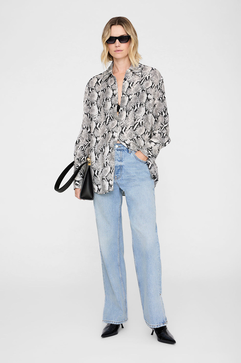 ANINE BING Bridget Shirt - Python outlook