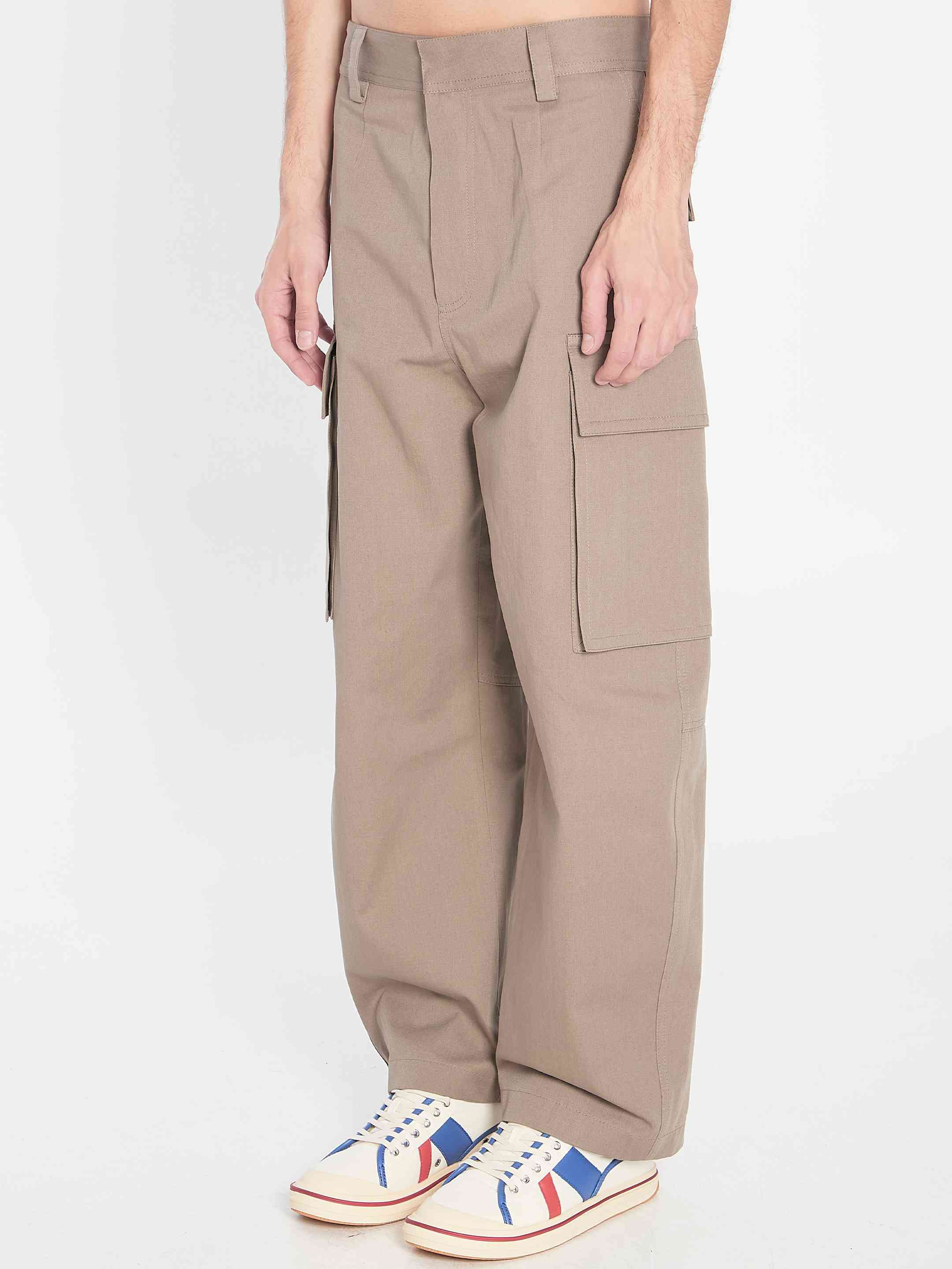 Bottega Veneta Men Cargo Pants - 2