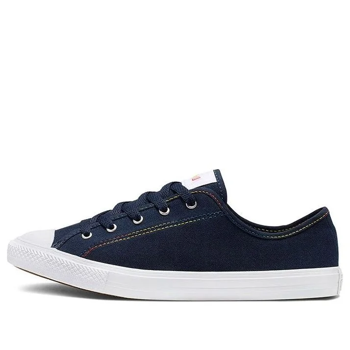 (WMNS) Converse Chuck Taylor All Star Dainty Rainbow Low Top Cowboy Blue 564978C - 1