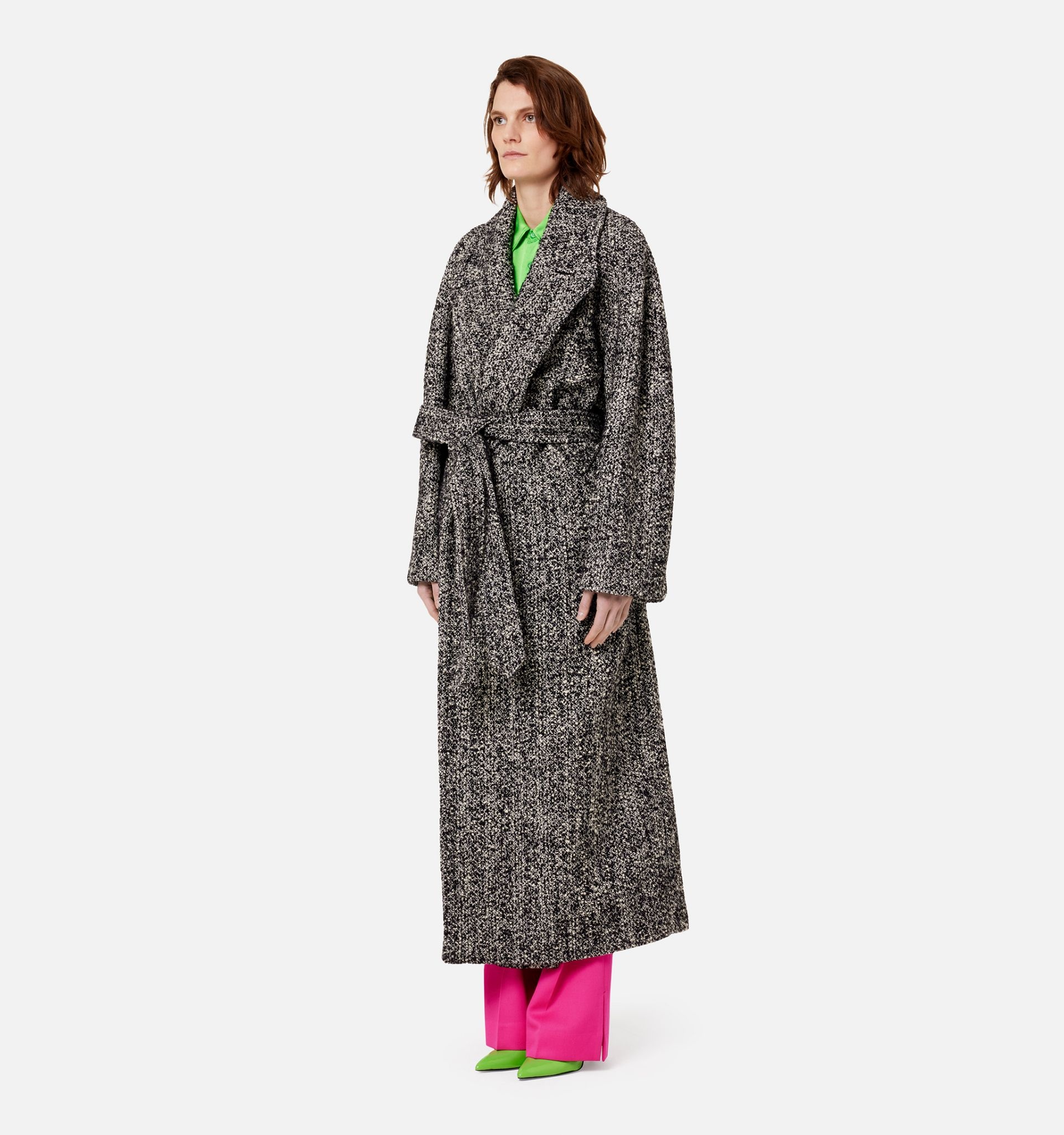 Long Belted Coat - 4