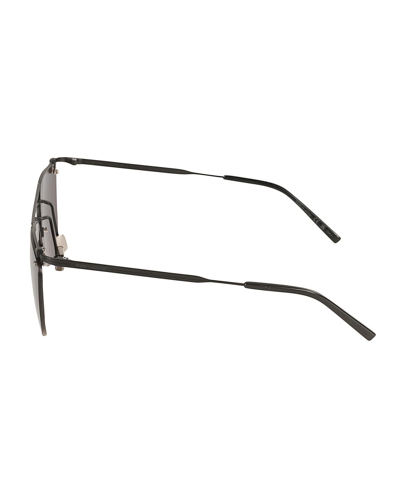 Straight Top Bar Oval Lens Sunglasses - 3