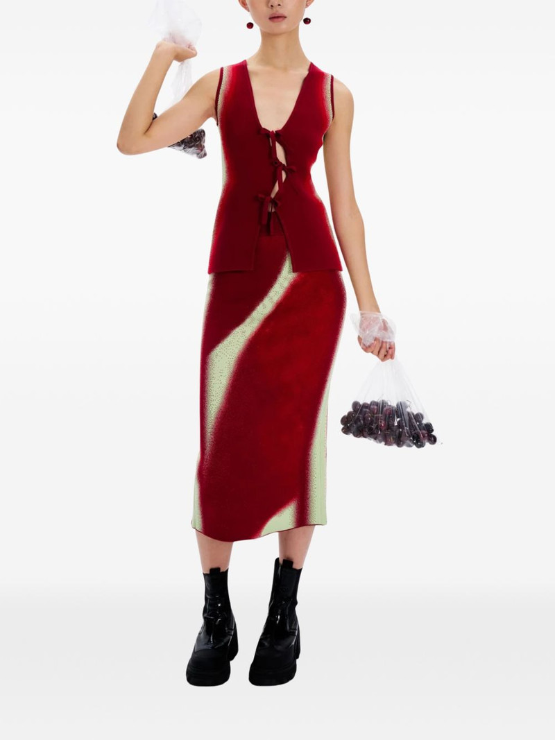 PH5 bow-detail vest outlook