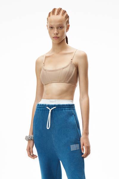 Alexander Wang CROPPED CORSET BRA outlook