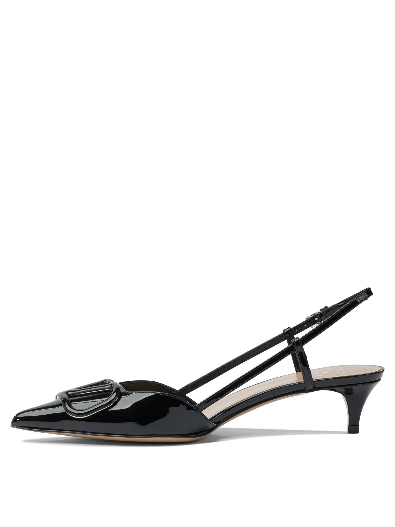 Valentino Garavani Women "Vlogo Signature" Slingback 40 Mm - 3
