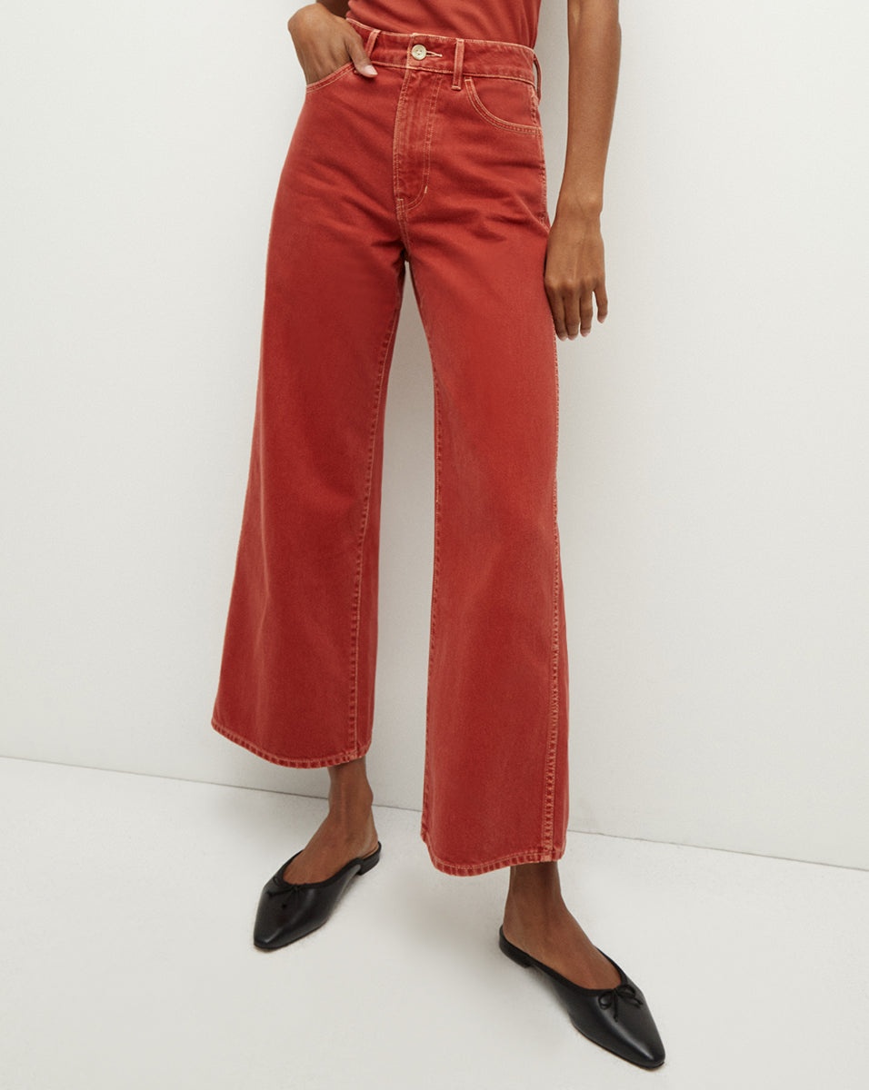 TAYLOR CROPPED WIDE-LEG JEAN - 3