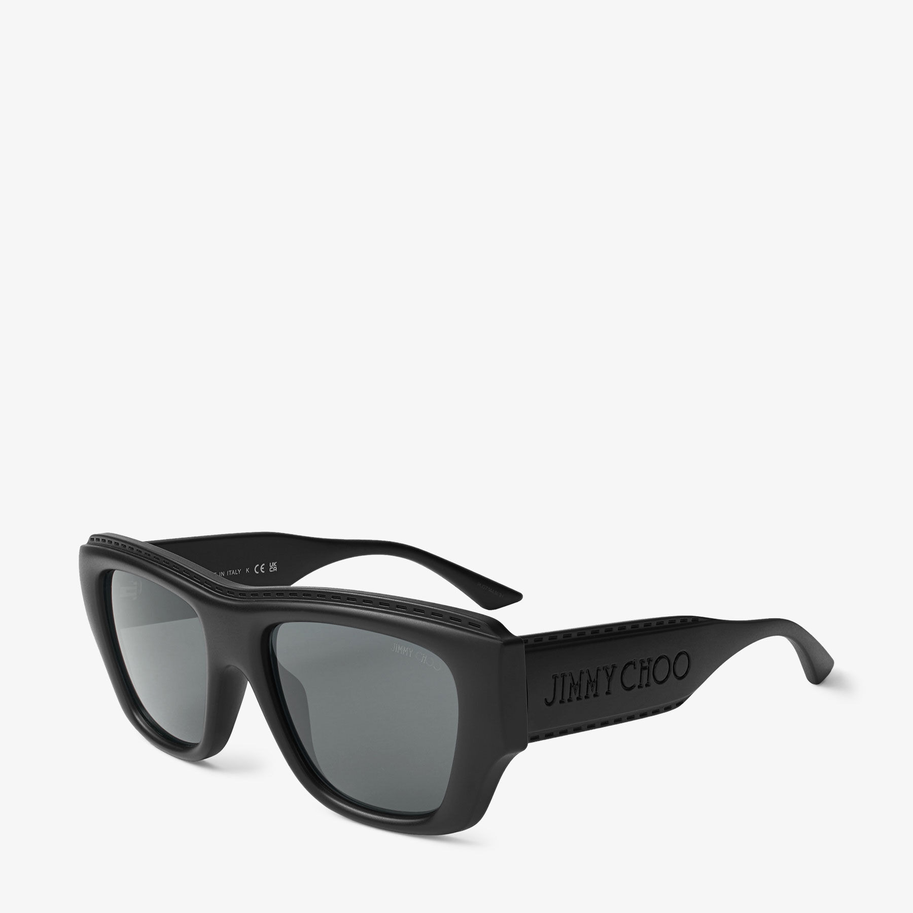 Yani
Matte Black Rectangular Sunglasses - 2