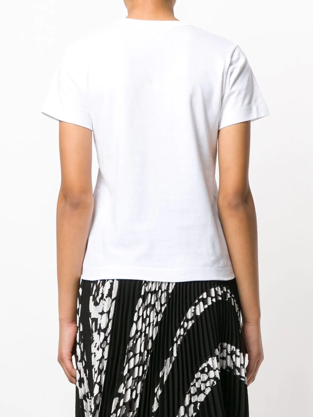 embroidered logo T-shirt - 4